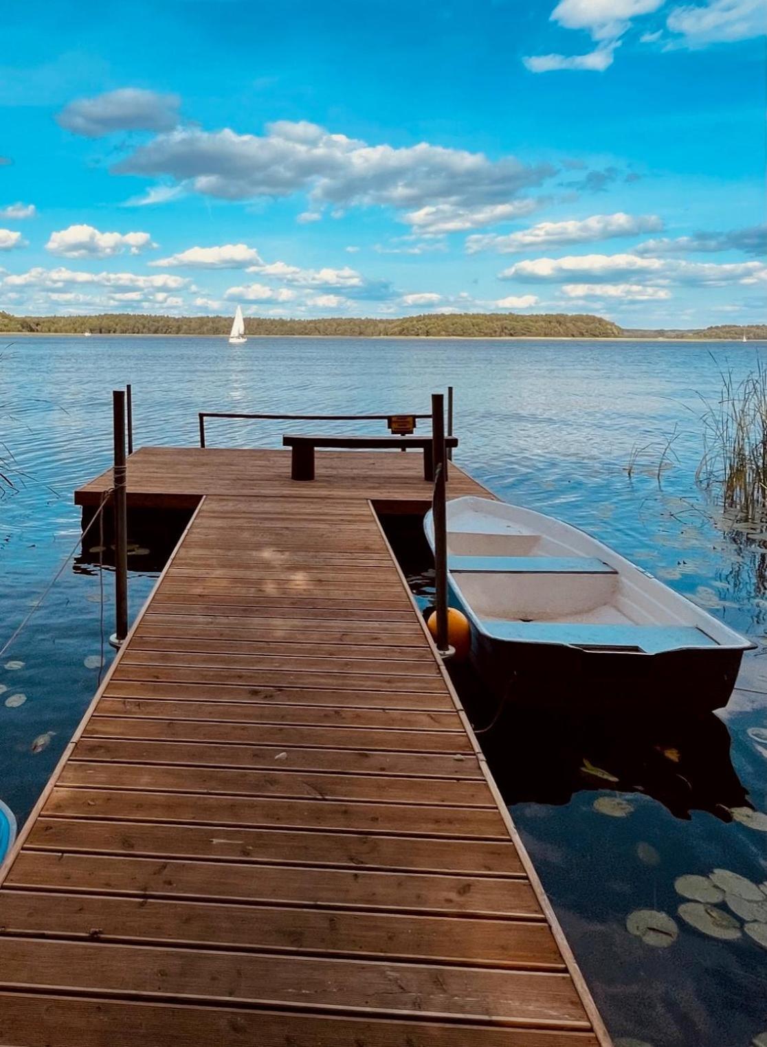 Dom Nad Jeziorem Mazury Pomost Segment 2 غيجيتسكو المظهر الخارجي الصورة